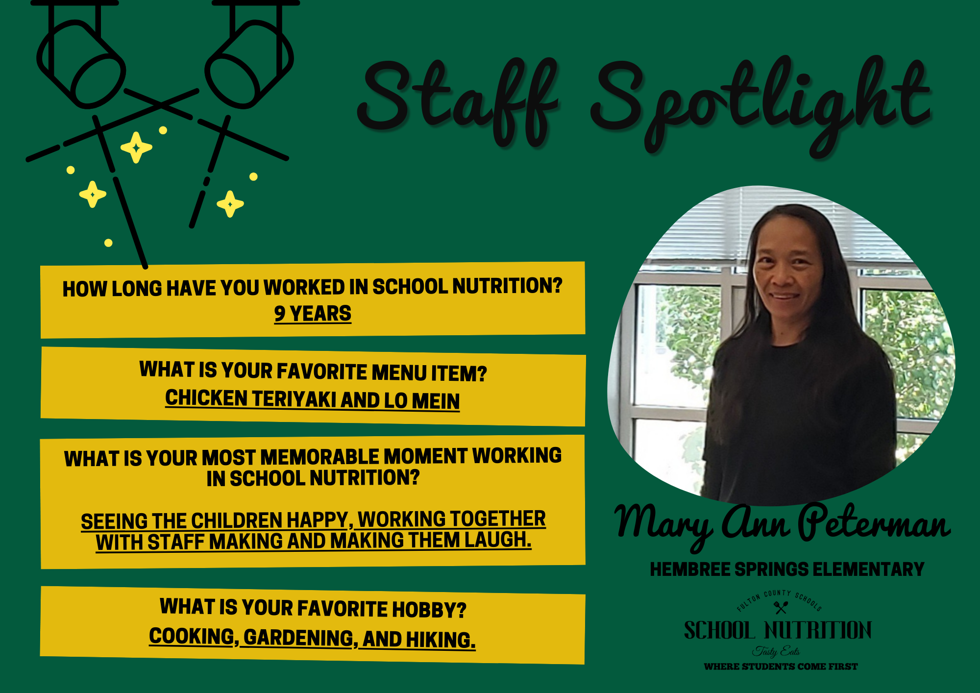 Fulton County Employee Staff Spotlight